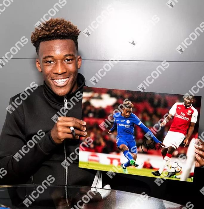 Icons Callum Hudson-Odoi Signed Chelsea Photo: FA Youth Cup Winner