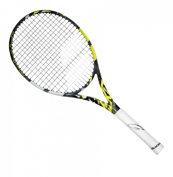 Icons Carlos Alcaraz Signed And Framed Black And Yellow Babolat Pure Aero Tennis Racket