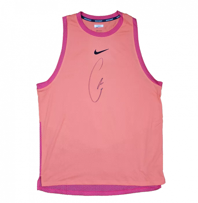 Icons Carlos Alcaraz Signed Dri-Fit Slam Alcaraz NY Tank Top In Deluxe Packaging