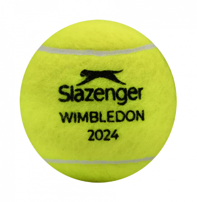 Icons Carlos Alcaraz Signed Wimbledon 2024 Tennis Ball In Acrylic Case
