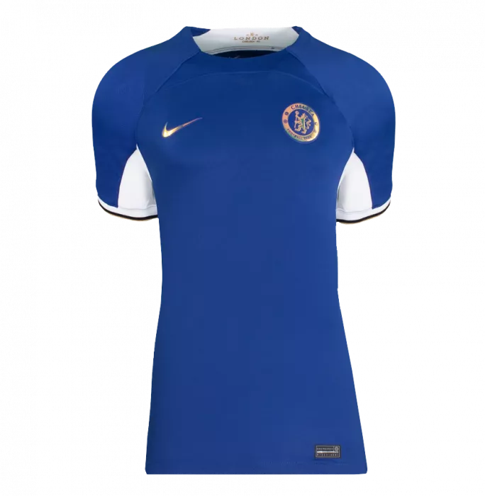 Icons Cole Palmer Back Signed Chelsea 2023-24 Home Shirt In Hero Frame: Option 1