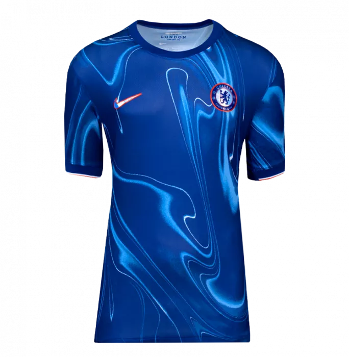 Icons Cole Palmer Back Signed Chelsea 2024-25 Home Shirt In Deluxe Packaging