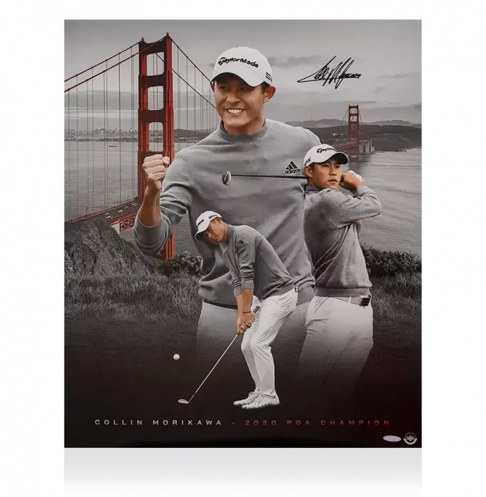 icons Collin Morikawa Signed Photo: “Morikawa’s Major”