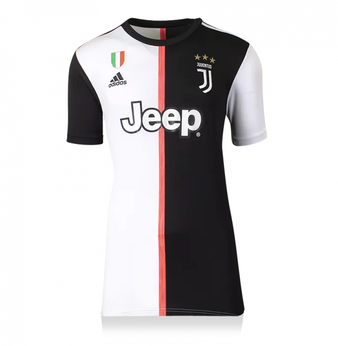 Icons Cristiano Ronaldo Back Signed Juventus 2019-20 Home Shirt