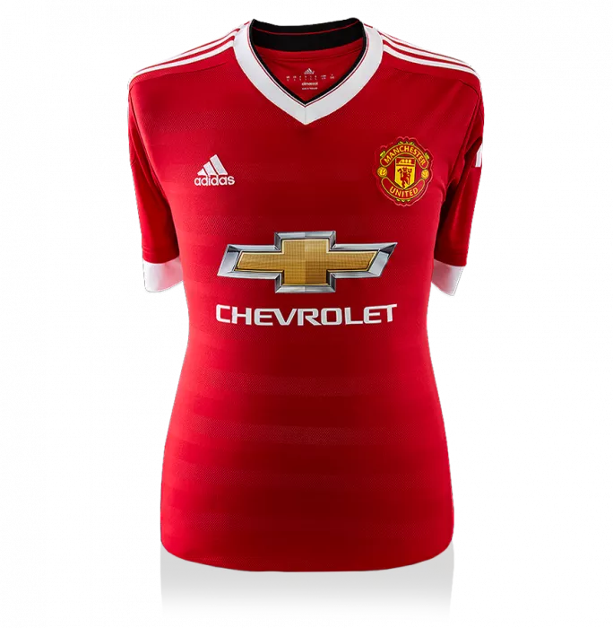 Icons Cristiano Ronaldo Back Signed Manchester United Home Shirt