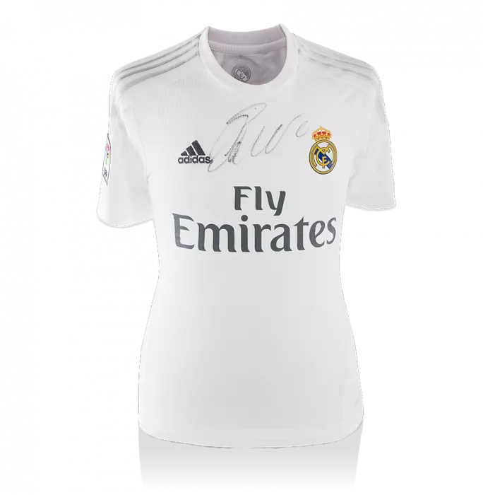 Icons Cristiano Ronaldo Front Signed Real Madrid 2015-16 Home Shirt