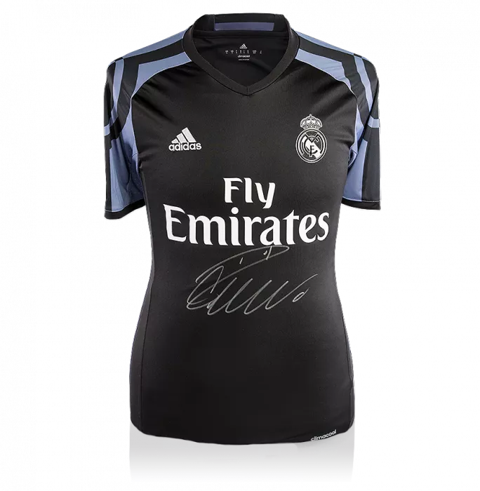 Icons Cristiano Ronaldo Front Signed Real Madrid 2016-17 Third Shirt