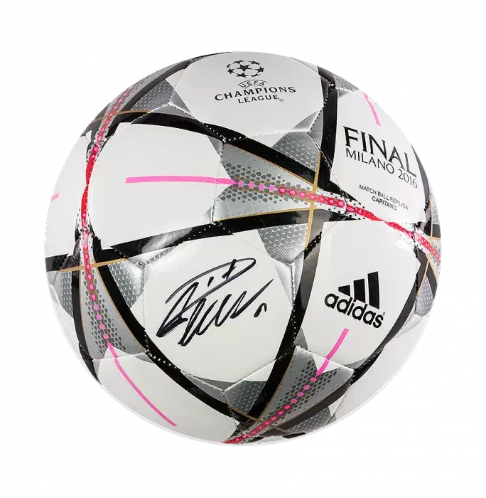 Icons Cristiano Ronaldo Signed 2016 UEFA Champions League Final Football