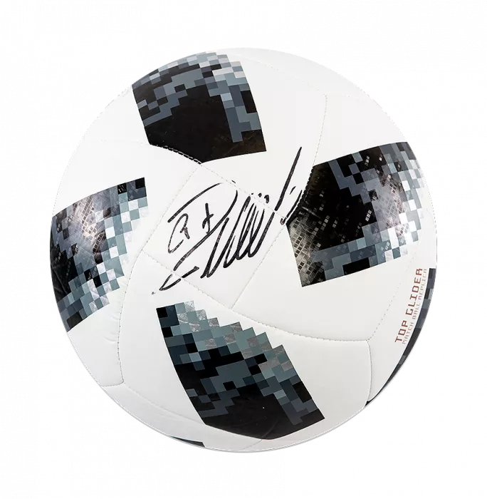 icons Cristiano Ronaldo Signed 2018 FIFA World Cup Telstar 18 Football