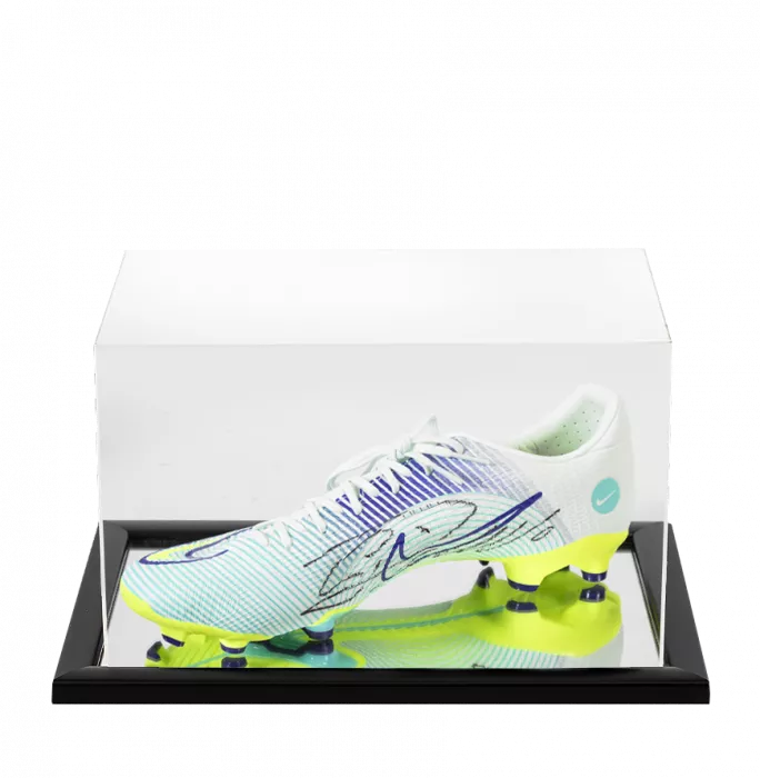 Icons Cristiano Ronaldo Signed Nike Boot In Acrylic Case
