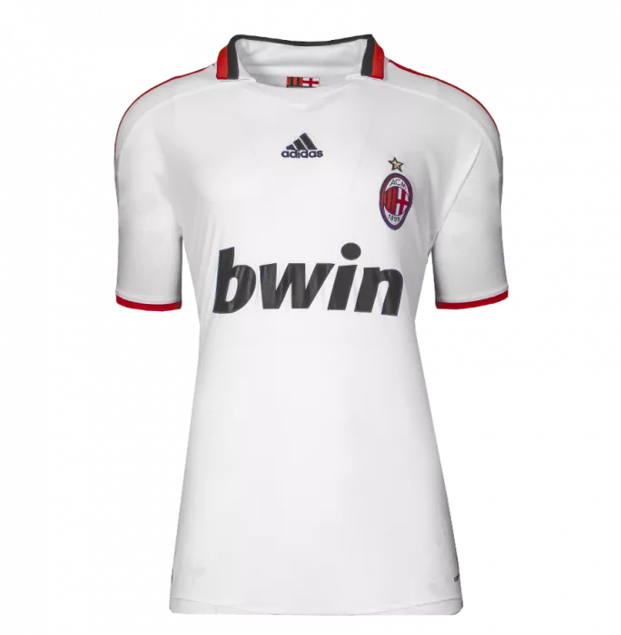 Icons David Beckham Official AC Milan Back Signed And Framed 2009-10 Away Shirt