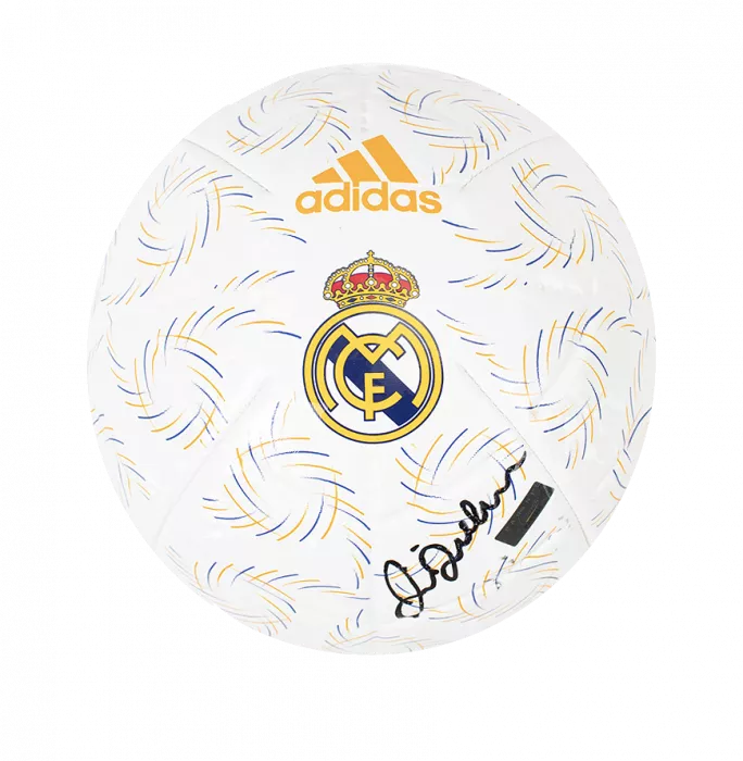 Icons David Beckham Signed Real Madrid Branded Football In Acrylic Case