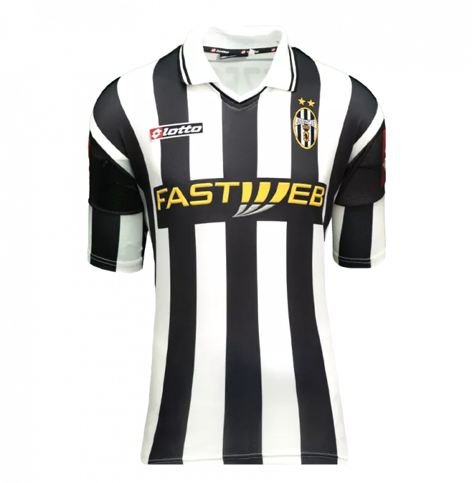 Icons David Trezeguet Back Signed Juventus 2001-02 Home Shirt In Classic Frame