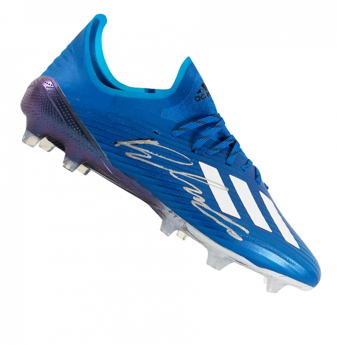 Icons Declan Rice Signed Blue Adidas X19.1 High End Boot