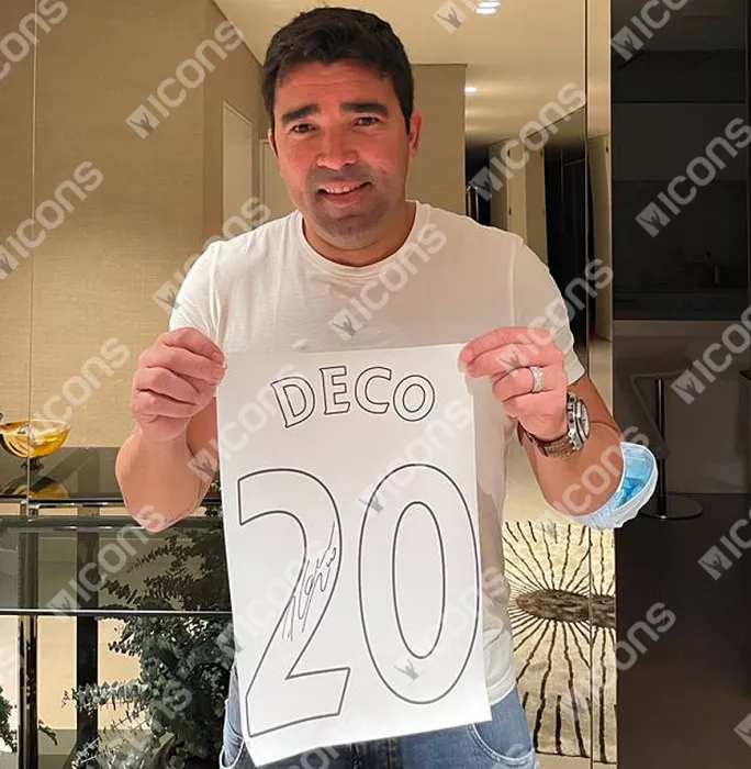 Icons Deco Back Signed Chelsea FC 2004-05 Home Shirt