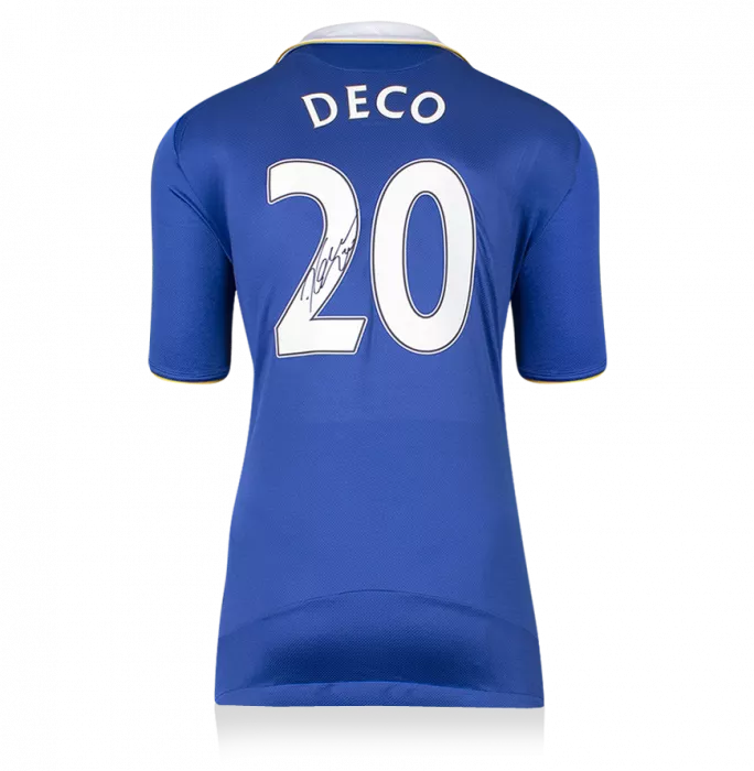 Icons Deco Back Signed Chelsea FC 2004-05 Home Shirt
