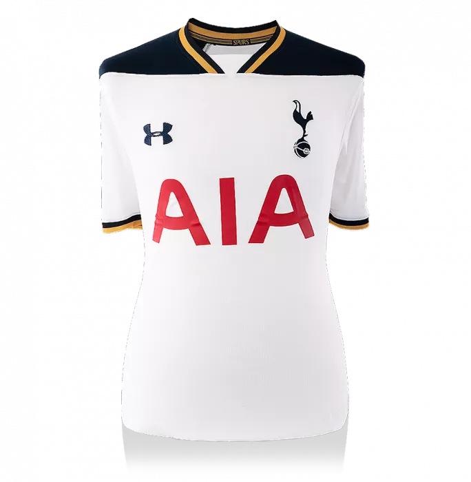 Icons Dele Alli Back Signed Tottenham Hotspur 2016-17 Home Shirt