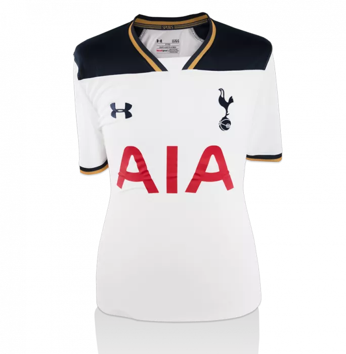Icons Dele Alli Back Signed Tottenham Hotspur 2016-17 Home Shirt