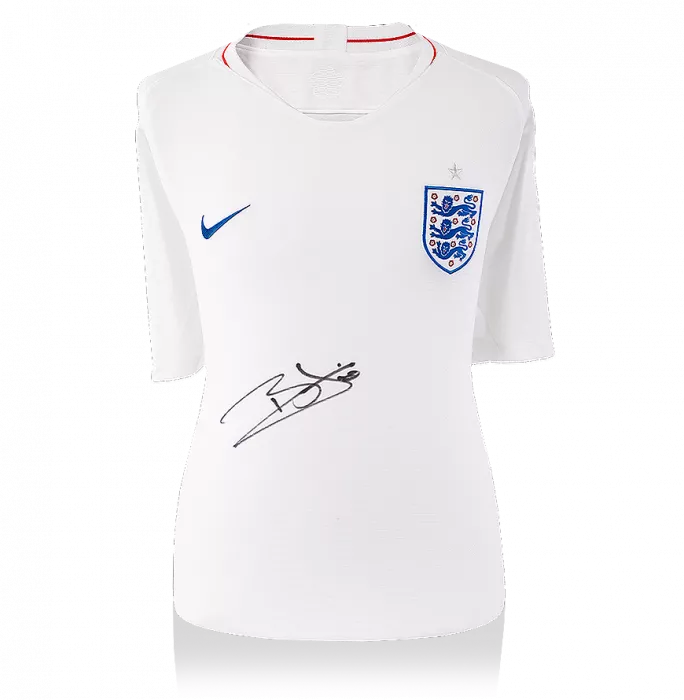 icons Dele Alli Front Signed England 2018-19 Home Shirt
