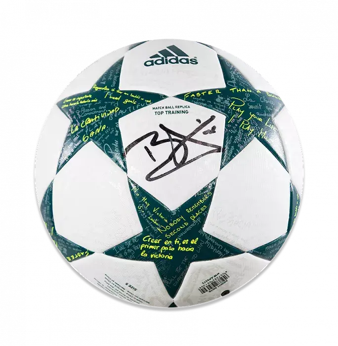 icons Dele Alli Signed 2016-17 UEFA Champions League Football