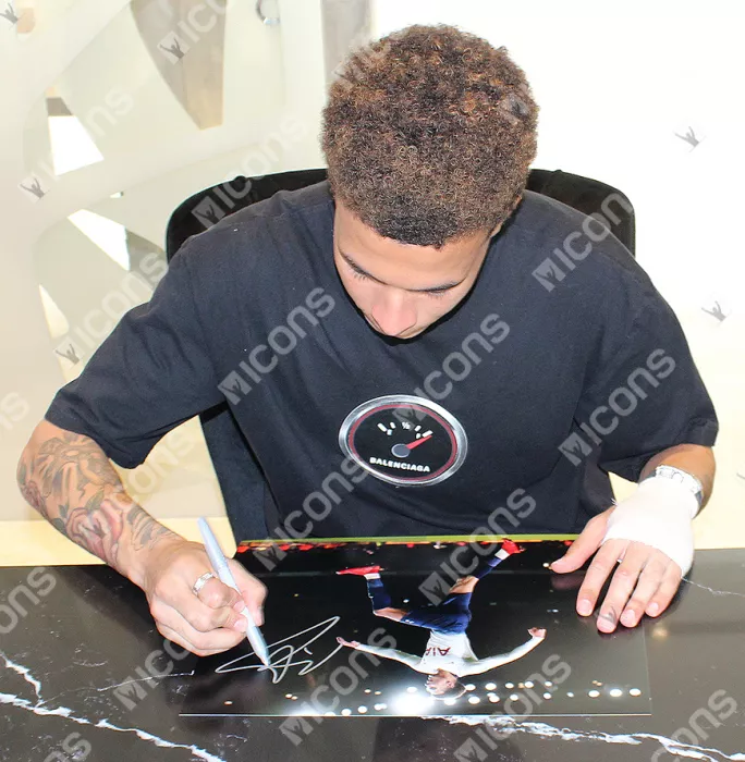 Icons Dele Alli Signed Tottenham Hotspur Photo: North London Derby Goal Vs Arsenal