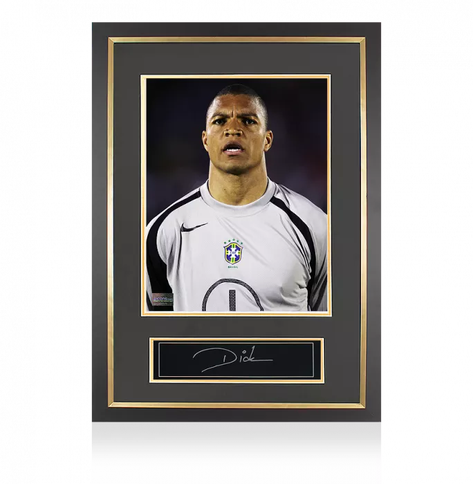 icons Dida Signed Plaque and Photo Frame: Brazil Legend