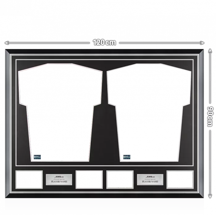Icons Diego Maradona & Lionel Messi Signed Argentina Shirts In Classic Dual Frame