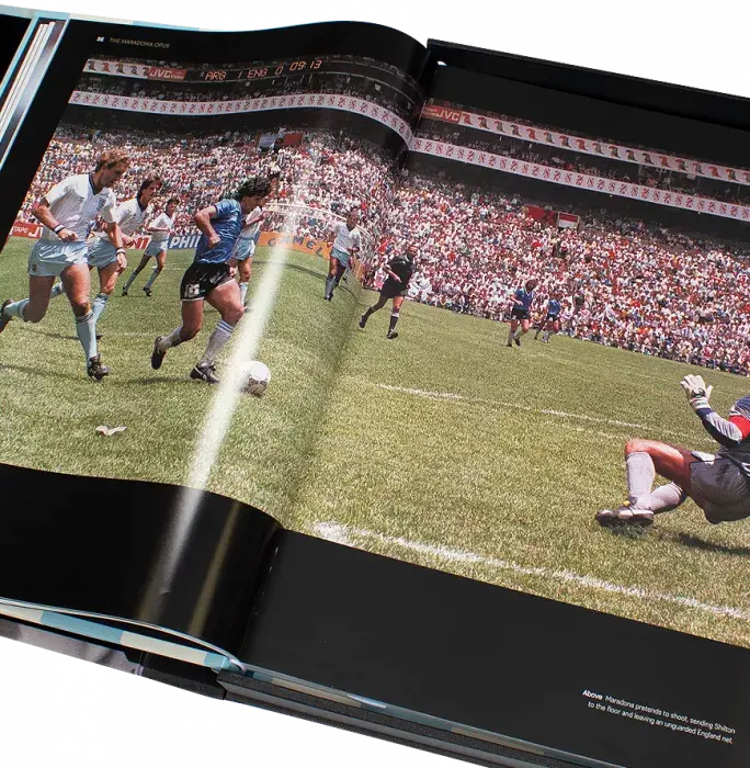 Icons Diego Maradona Signed Limited Edition Opus Book