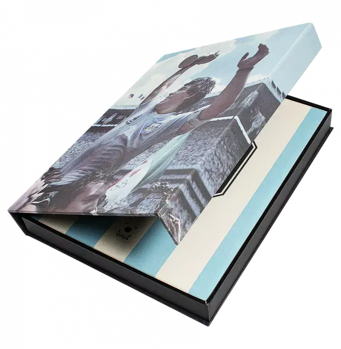 icons Diego Maradona Signed Limited Edition Opus Book