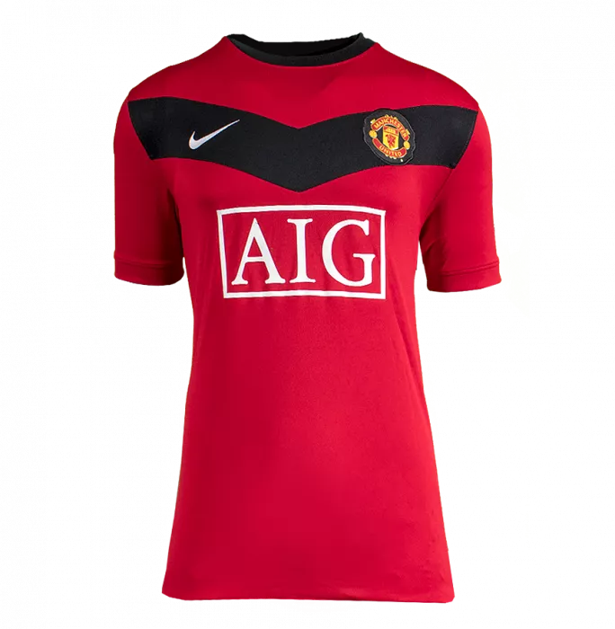 Icons Dimitar Berbatov Back Signed Manchester United 2009-10 Home Shirt In Hero Frame: Option 1