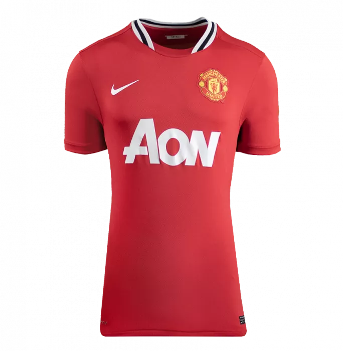 Icons Dimitar Berbatov Back Signed Manchester United 2011-12 Home Shirt In Deluxe Packaging
