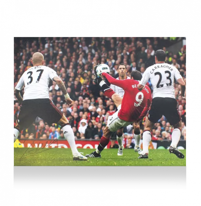 icons Dimitar Berbatov Signed Manchester United Photo