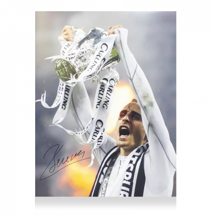 Icons Dimitar Berbatov Signed Tottenham Hotspur Photo
