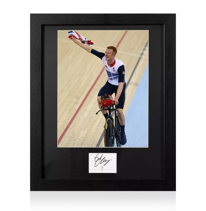 icons Ed Clancy Signed Team GB Card and Photo Frame: Option 1