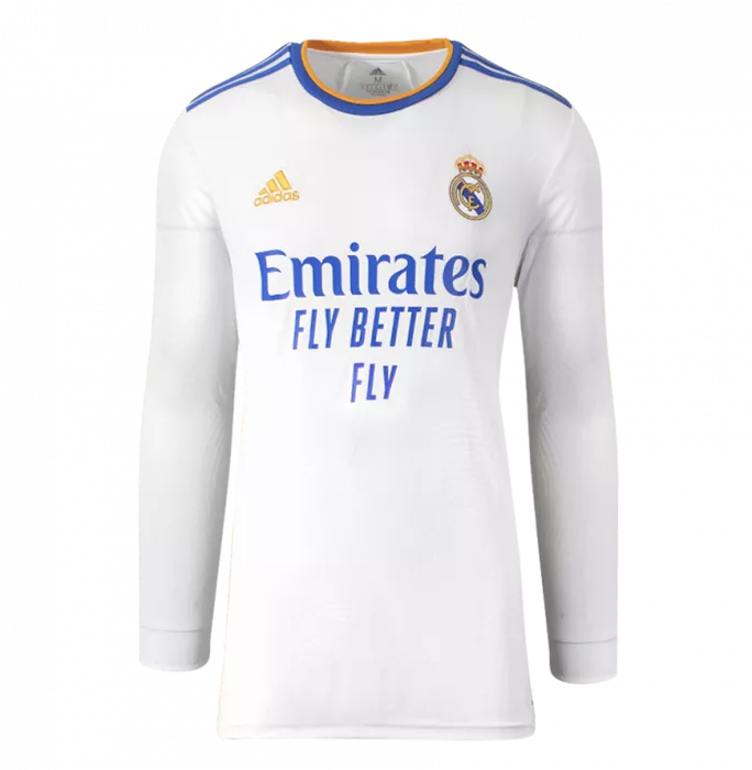 Icons Eduardo Camavinga Official UEFA Champions League Back Signed And Framed Real Madrid 2021-22 Home Shirt