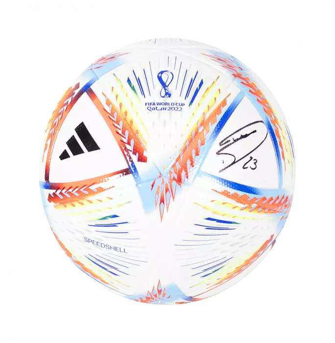 icons Emiliano Martinez Signed 2022 FIFA World Cup Football