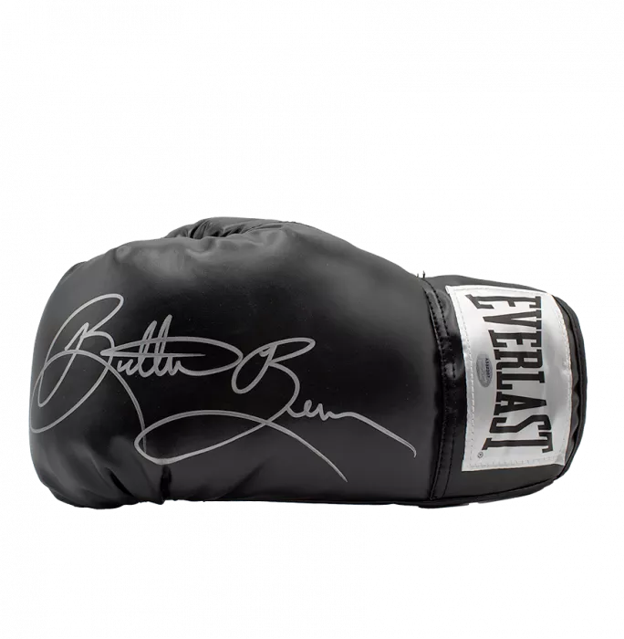 Icons Eric 'Butterbean' Esch Signed Everlast Black Boxing Glove In Deluxe Packaging