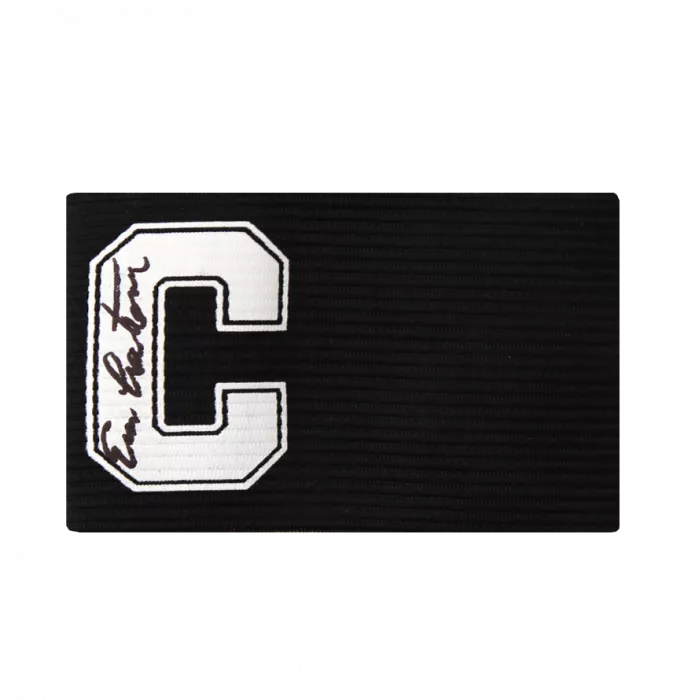 Icons Eric Cantona Signed And Framed Captains Armband