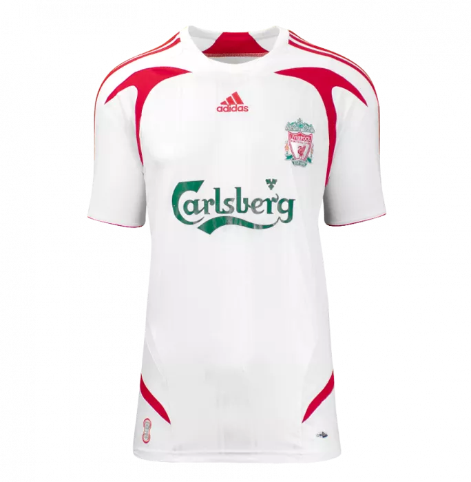 Icons Fernando Torres Back Signed Liverpool FC 2007-08 Away Shirt
