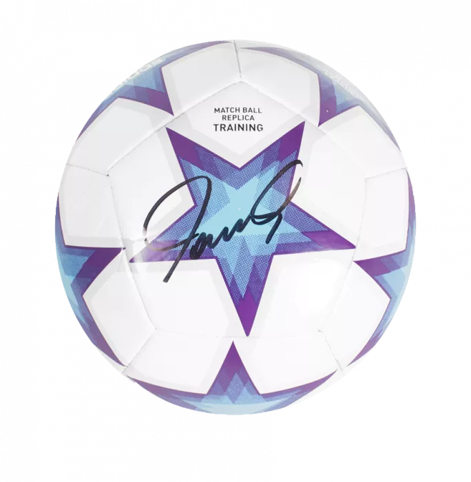 Icons Fernando Torres Signed UEFA Champions League Football