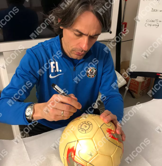 Icons Filippo Inzaghi Signed Adidas Fevernova Football