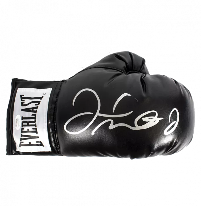 Icons Floyd Mayweather Signed Black Everlast Boxing Glove