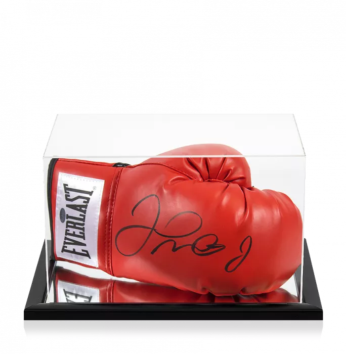 icons Floyd Mayweather Signed Everlast Boxing Glove In Acrylic Case