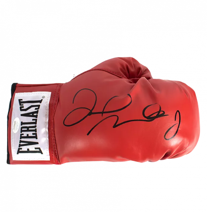 Icons Floyd Mayweather Signed Red Everlast Boxing Glove