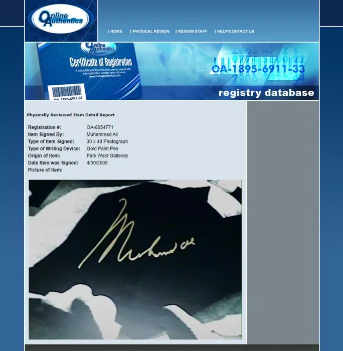 Icons Framed Muhammad Ali Signed Photo - Standing Over The Beatles (OA-8054771)