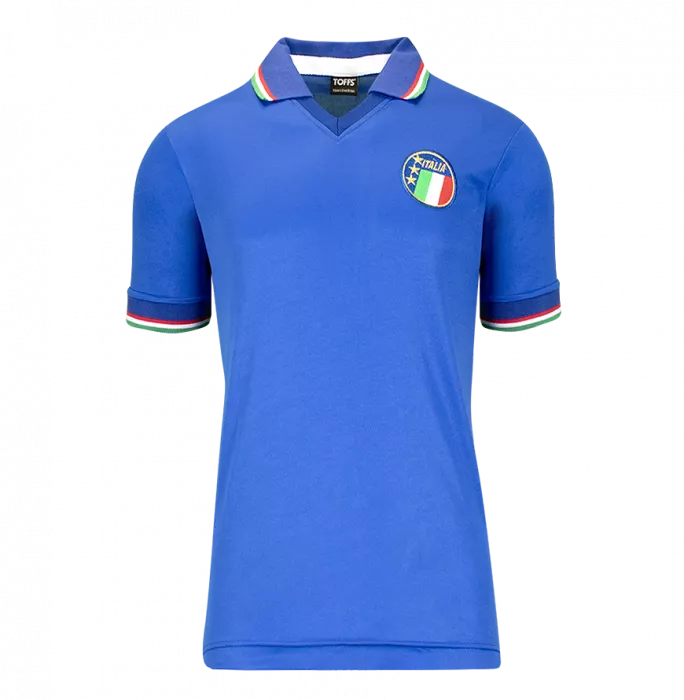 Icons Franco Baresi Back Signed Italy 1990 Home Shirt