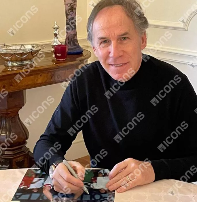 Icons Franco Baresi Official AC Milan Signed And Framed Photo: 1990 European Cup Winner