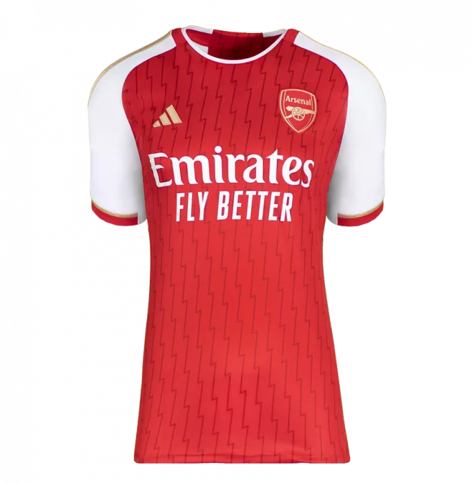 Icons Gabriel Martinelli Back Signed Arsenal 2024-25 Home Shirt In Hero Frame: Option 1