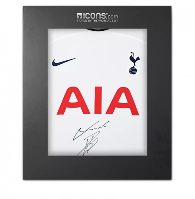 icons Gareth Bale and Luka Modric Dual Signed Tottenham Hotspur 2022-23 Home Shirt In Deluxe Packaging