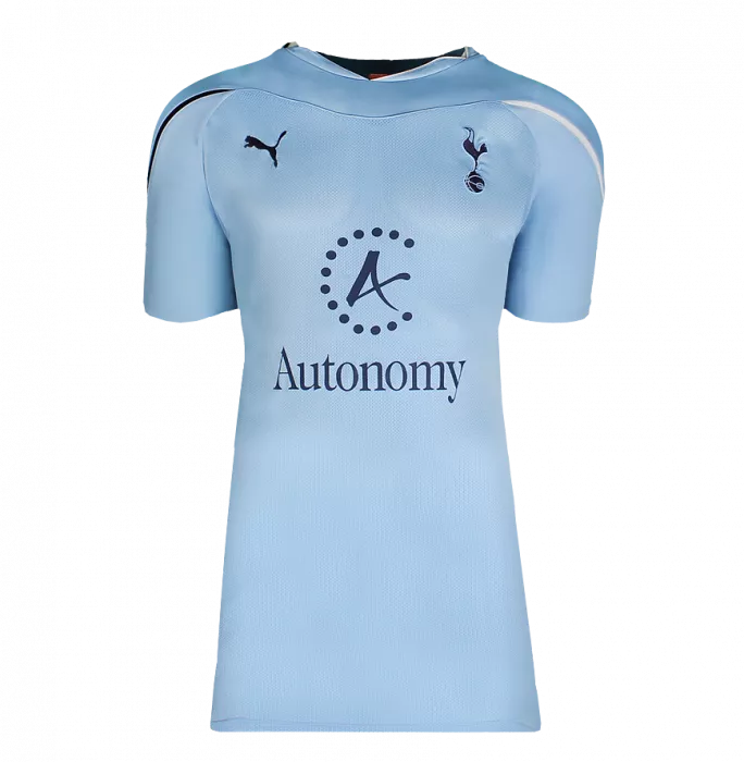 Icons Gareth Bale Back Signed Tottenham Hotspur 2010-11 Away Shirt